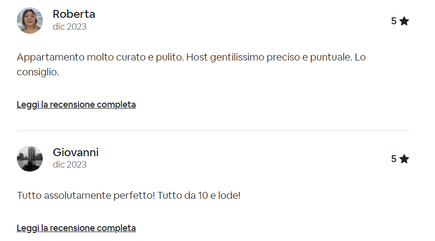 Alloggio-Gladiolo-Guest-House-Latina-Scalo-Recensioni-AirBnB-Fine-Dicembre-2023