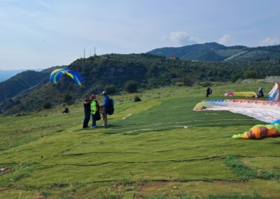 Piste decollo Parapendio - Antica Norba - Norma