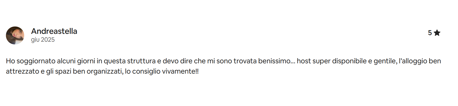 Alloggio Gladiolo Latina-Scalo - Recensione AiBnB Giugno 2025