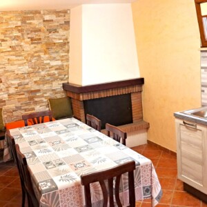 Alloggio Gladiolo - Cucina e Camino 05